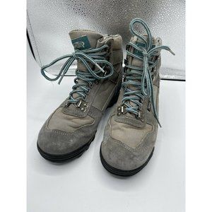 Vasque 7567 Gore-Tex Hiking Boots Lace Up Gray Suede Men's Size 7.5